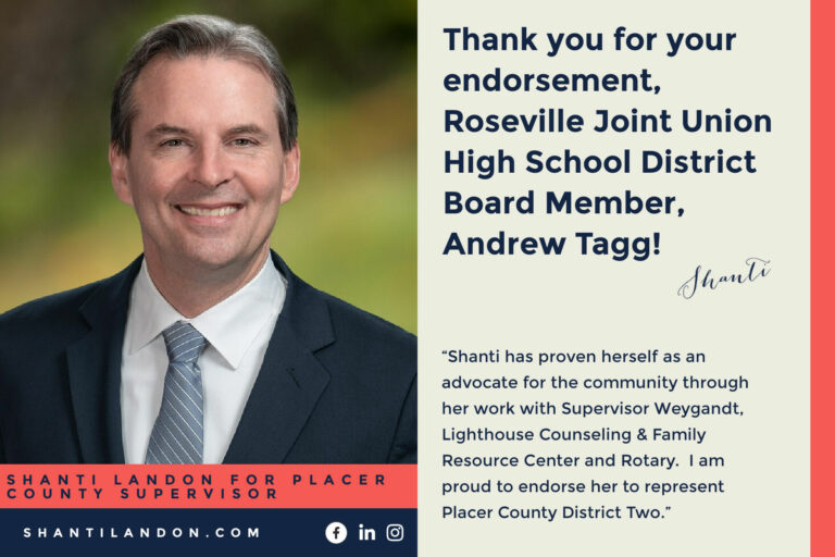 Andrew Tagg endorsement